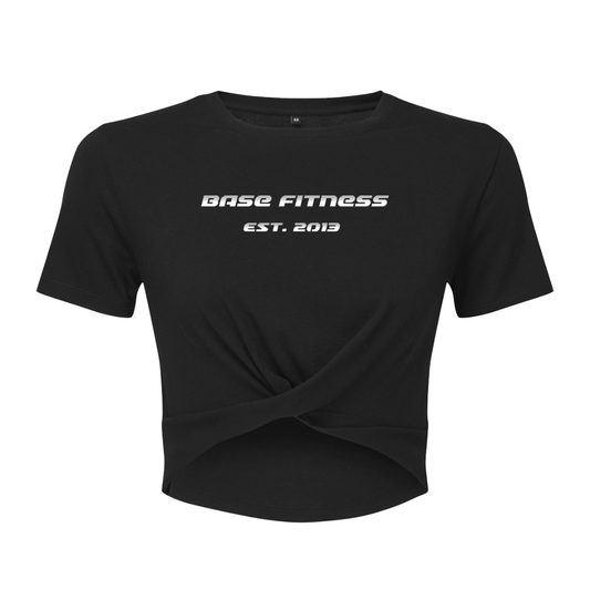 Base Fitness Women’s Twist Crop Top