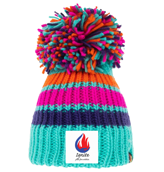 The Braid Sisters Big Bobble Hat