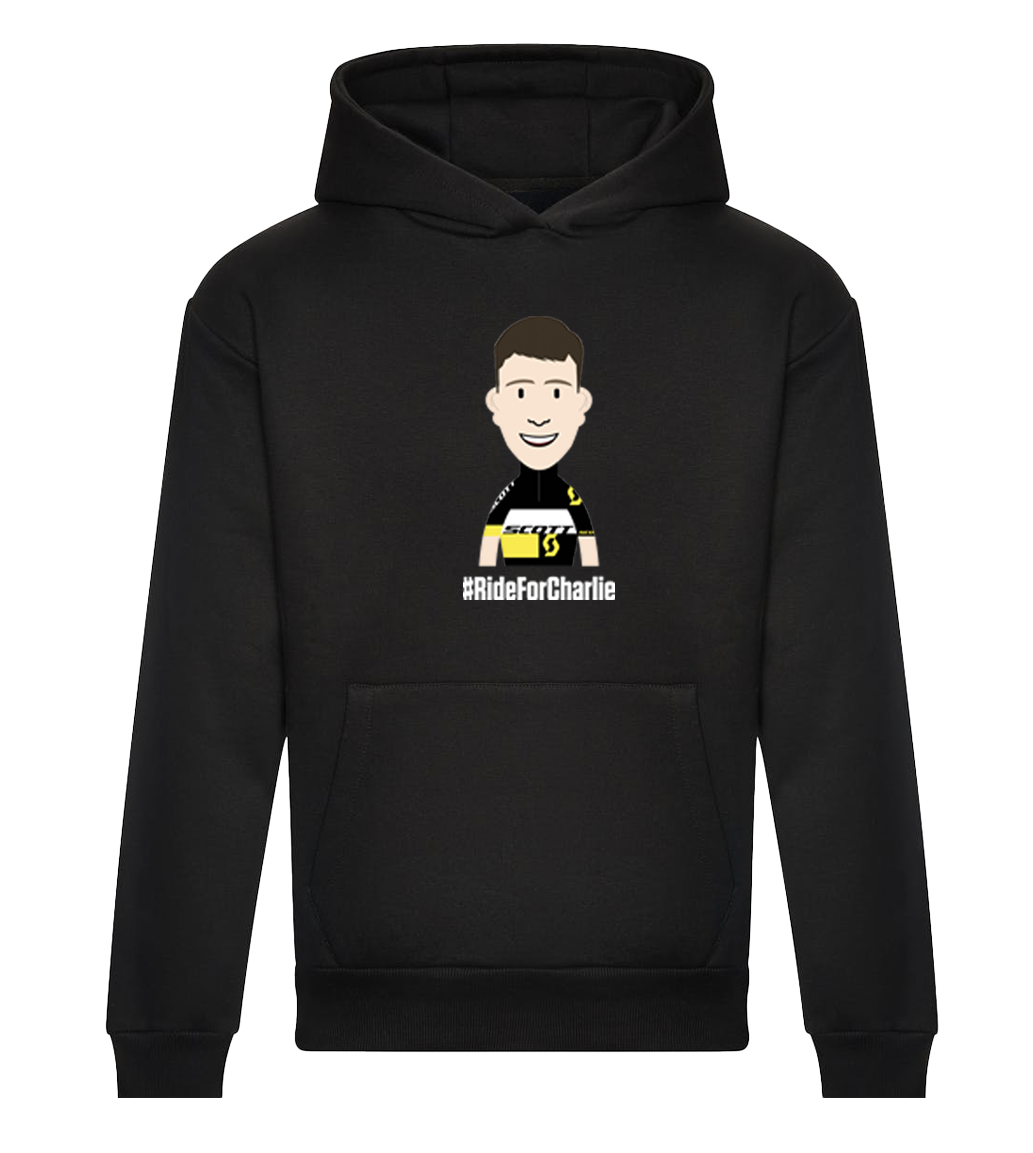 Ride For Charlie Black Hoodie