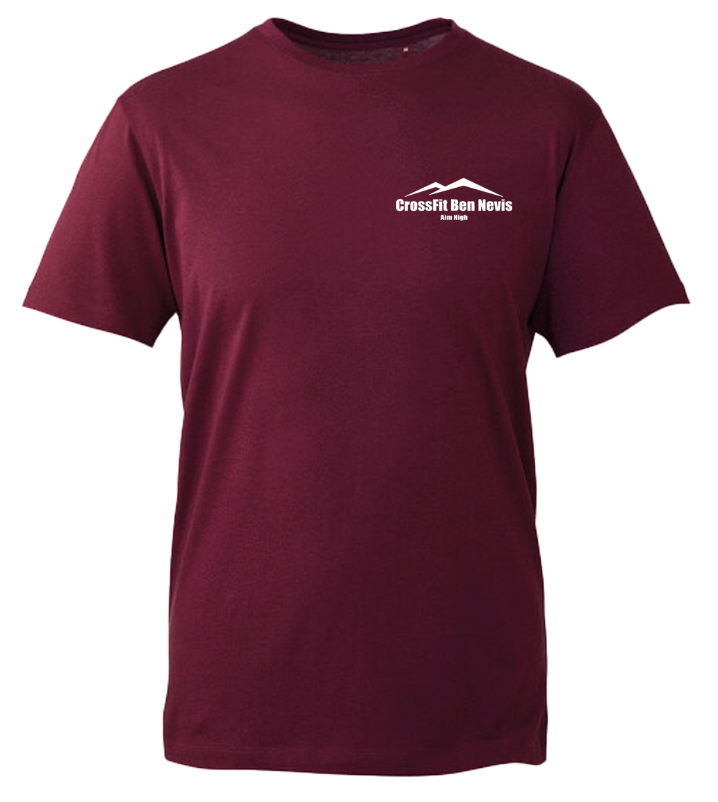 CrossFit Ben Nevis Burgundy T-Shirt