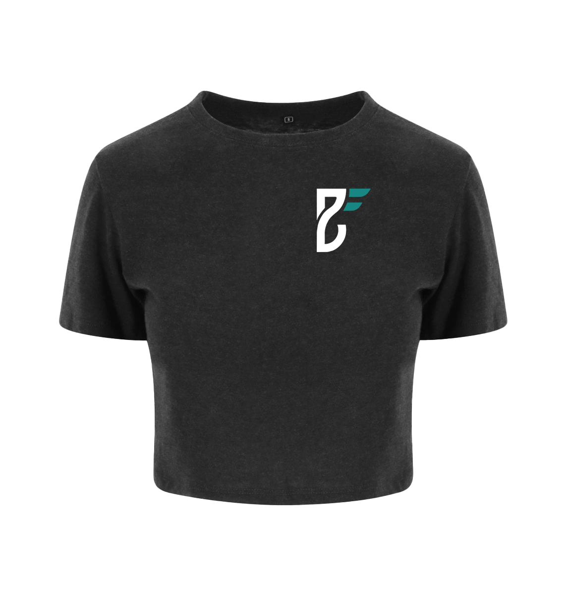 Base Fitness Black Cropped T-Shirt