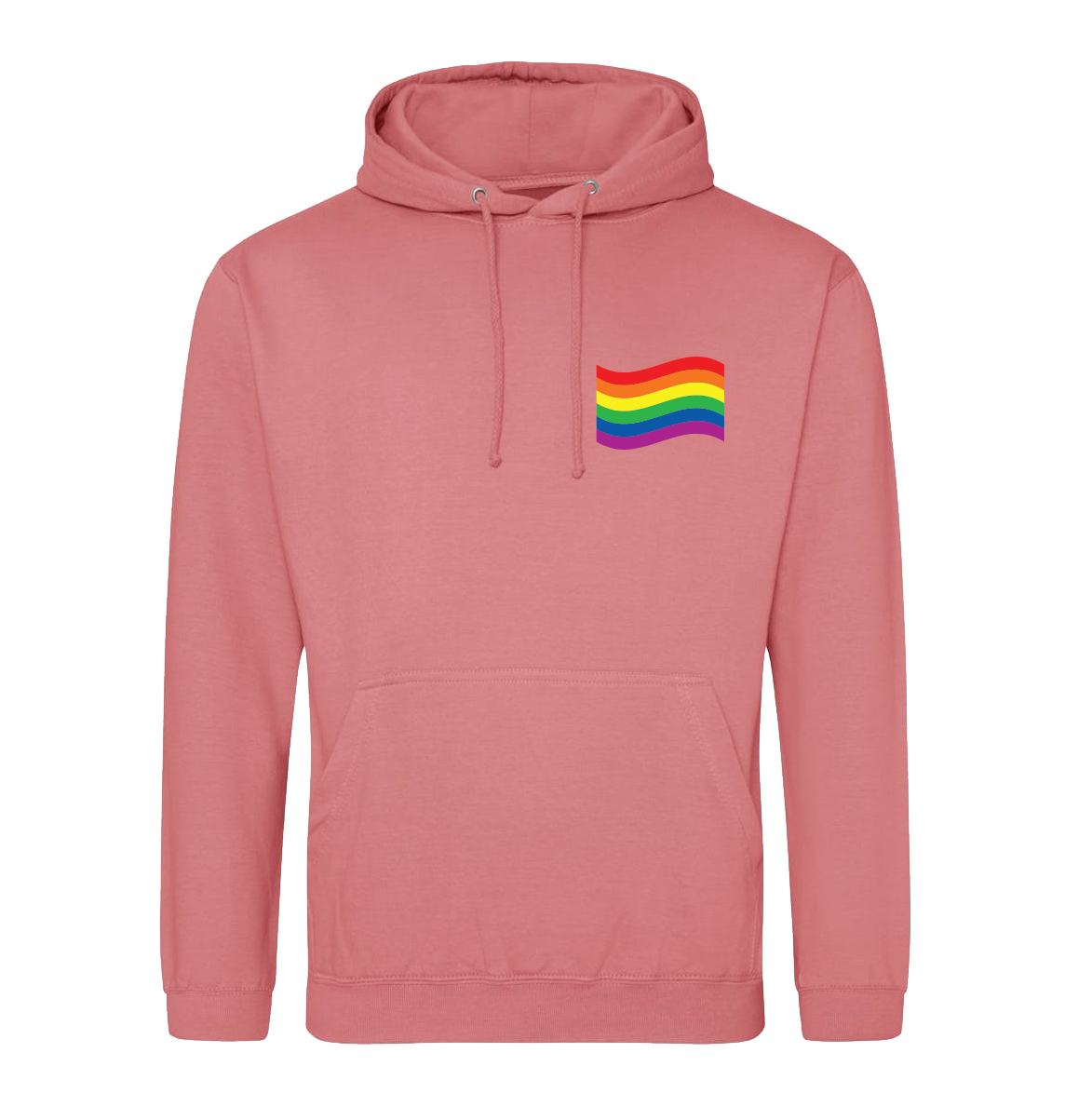 Wavy Rainbow Hoodie