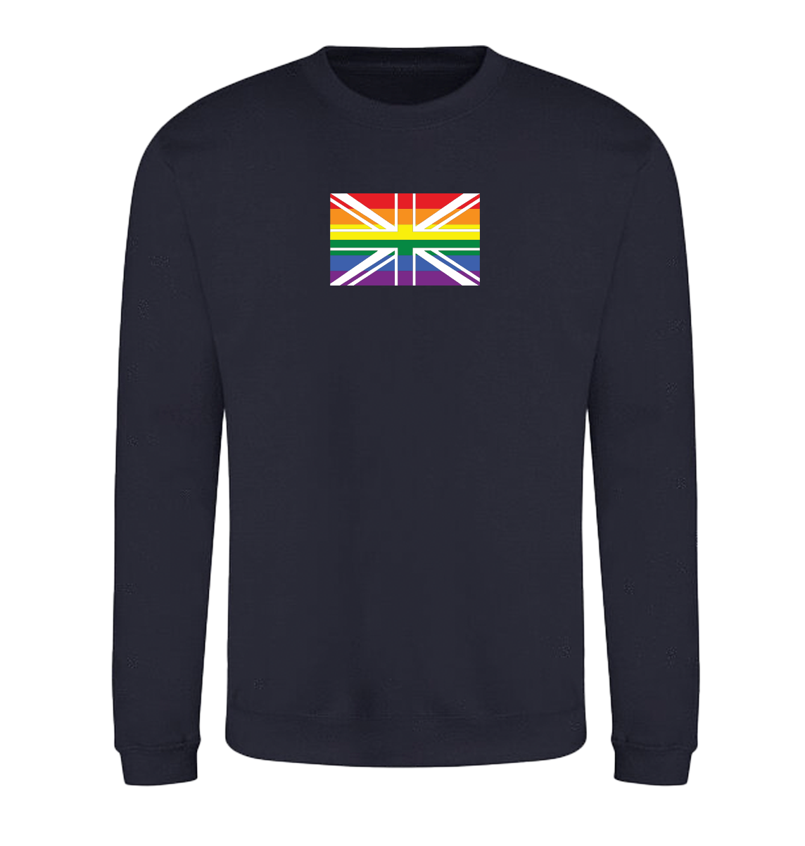 Rainbow Union Jack Sweatshirt