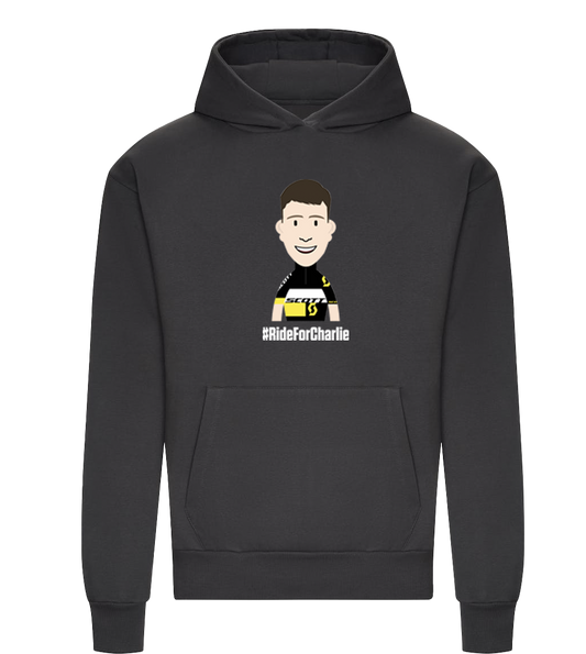 Ride For Charlie Grey Hoodie