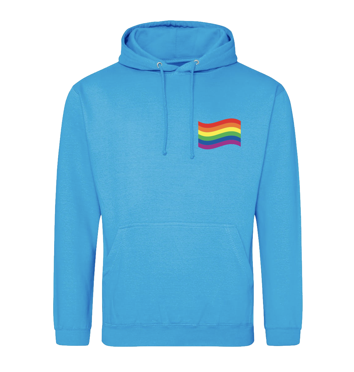 Wavy Rainbow Hoodie