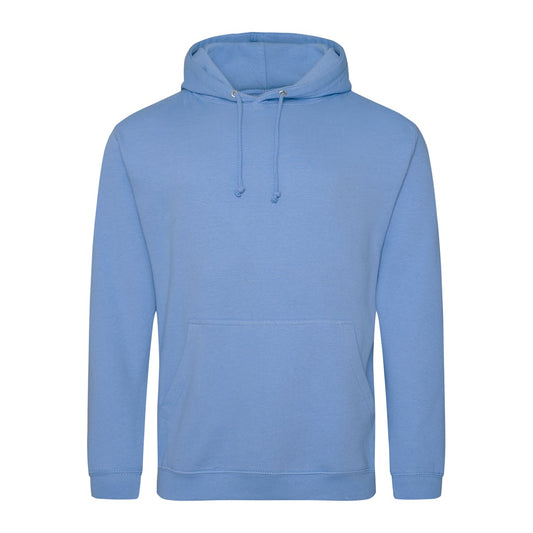 Small Cornflower Blue Plain Hoodie