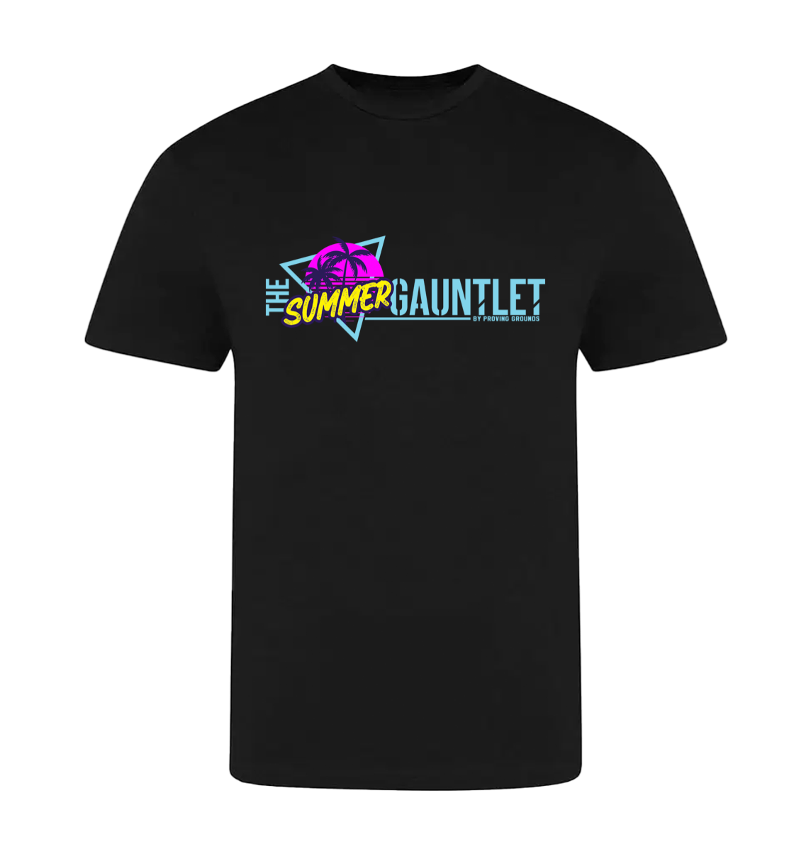 Base Fitness Summer Gauntlet Black T-Shirt