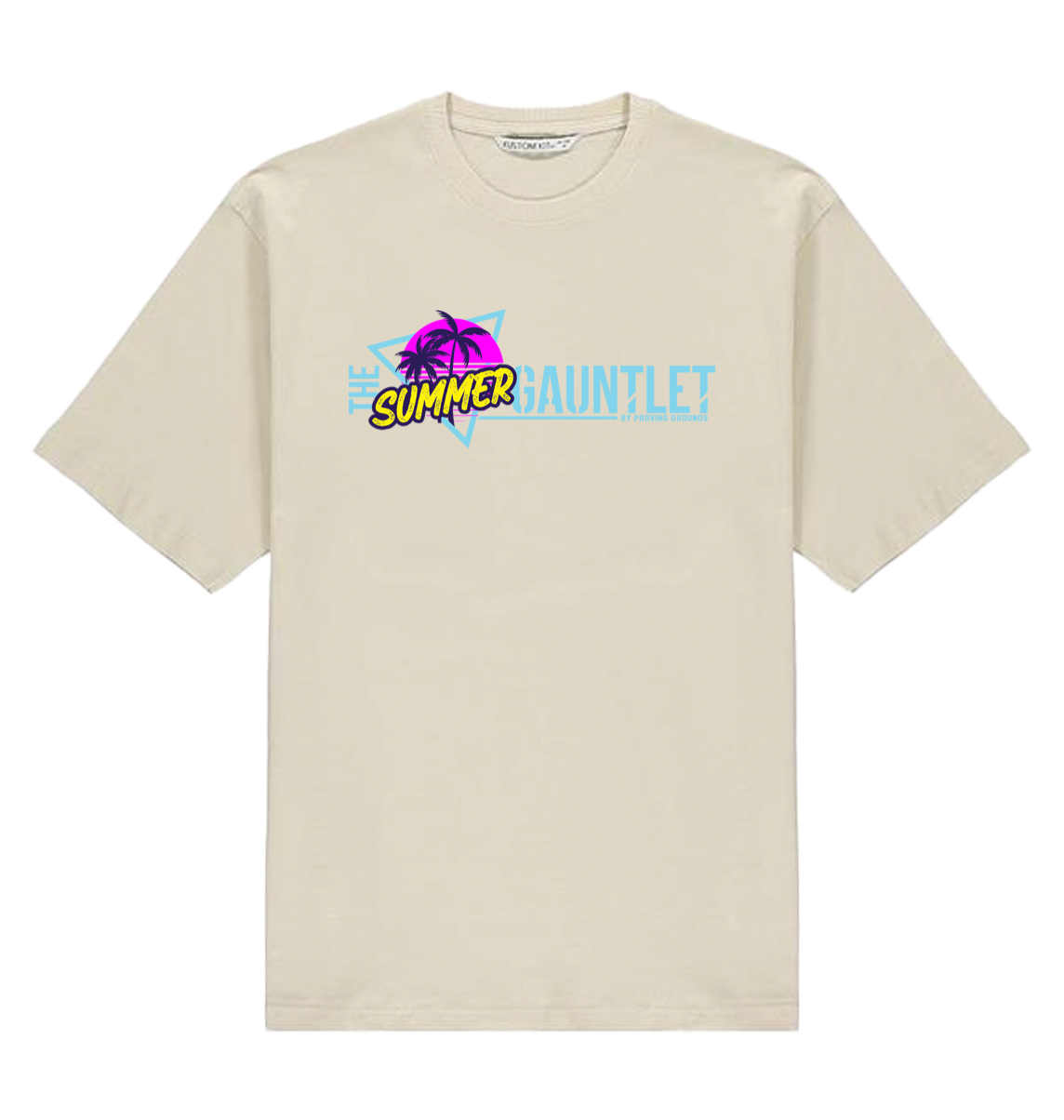 Base Fitness Summer Gauntlet Sand T-Shirt