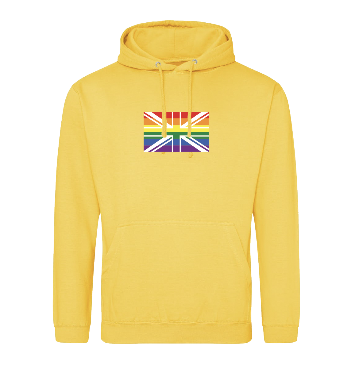 Rainbow Union Jack Hoodie