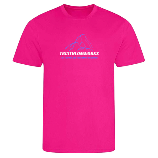 Triathlonworkx Pink Technical T-Shirt