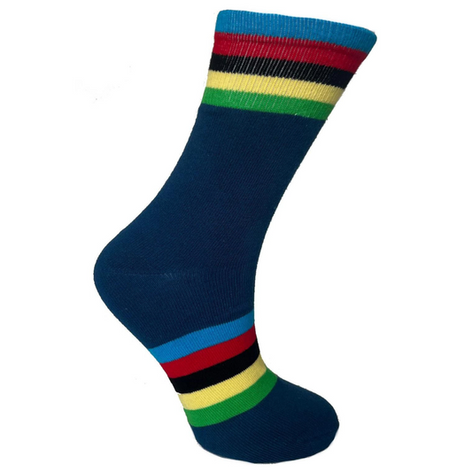 UCI Navy Socks