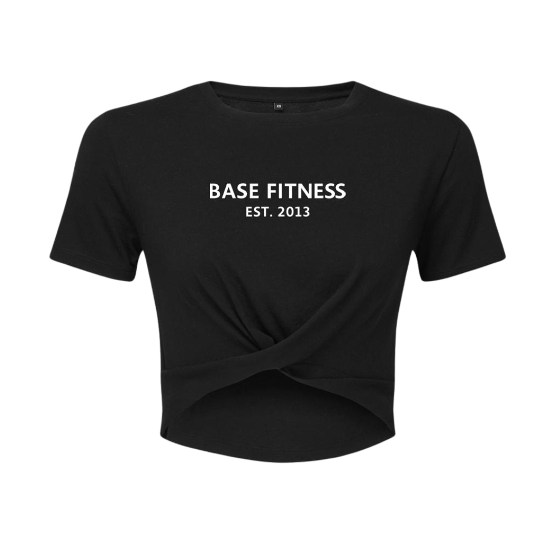 Base Fitness Women’s Twist Crop Top