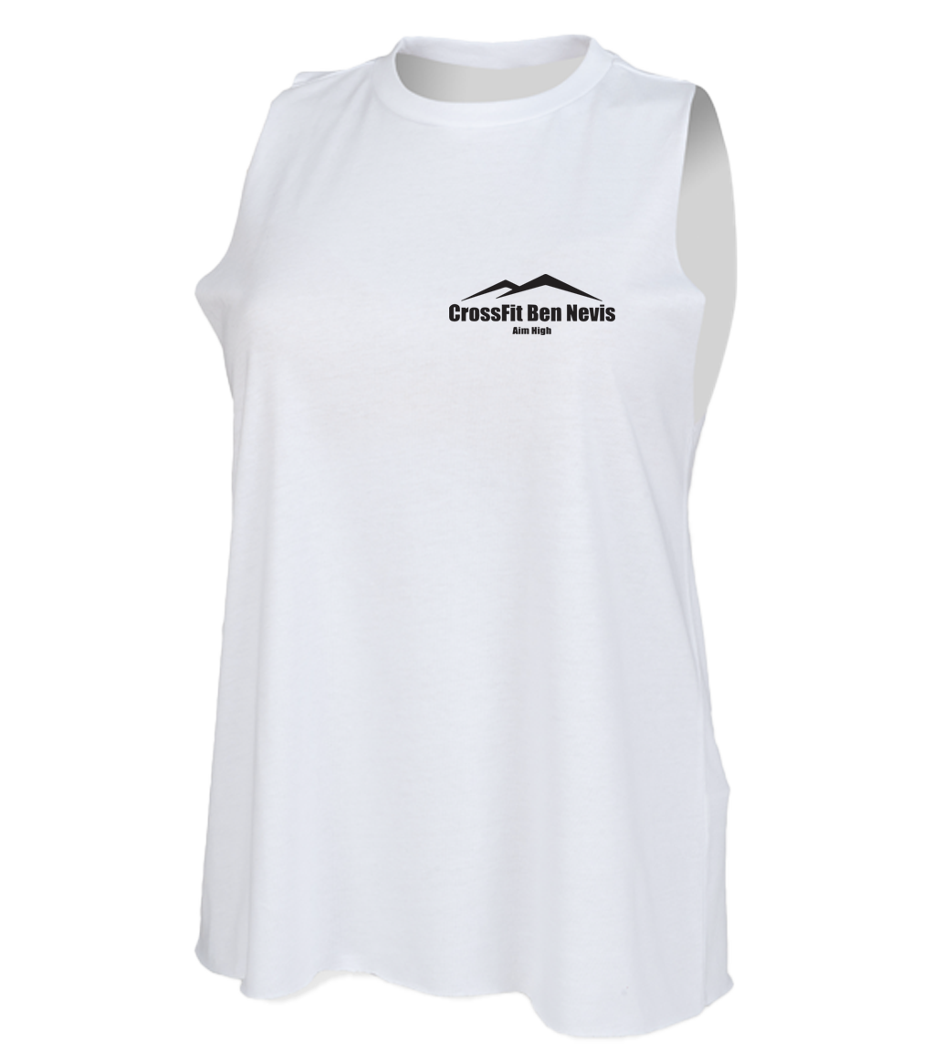 CrossFit Ben Nevis Women's White Vest Top